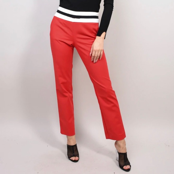 Love Moschino Pants - LOVE MOSCHINO RED PANTS  SIZE US 10